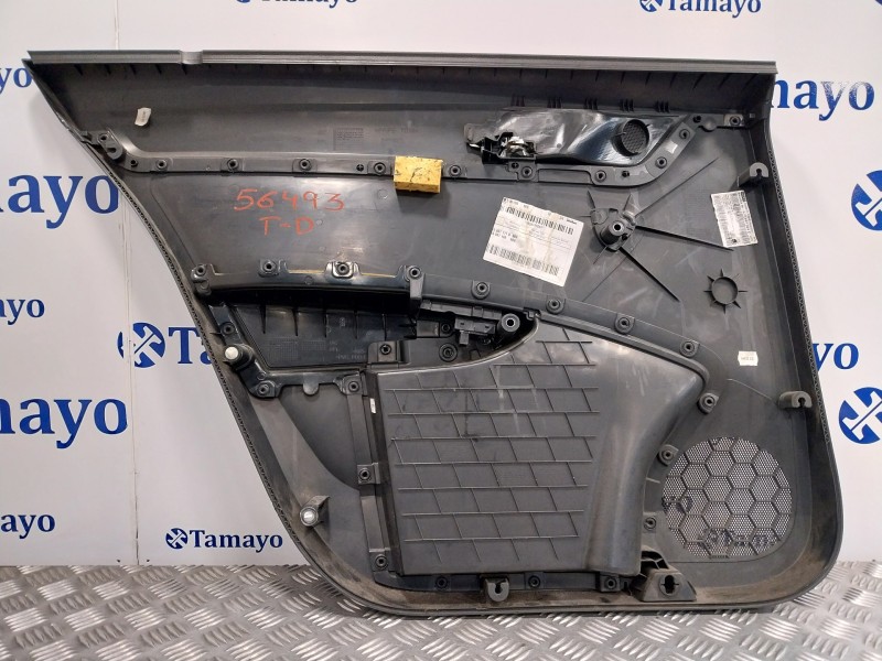 Recambio de guarnecido puerta trasera derecha para skoda rapid 1.6 tdi dpf referencia OEM IAM 5JH867024C  