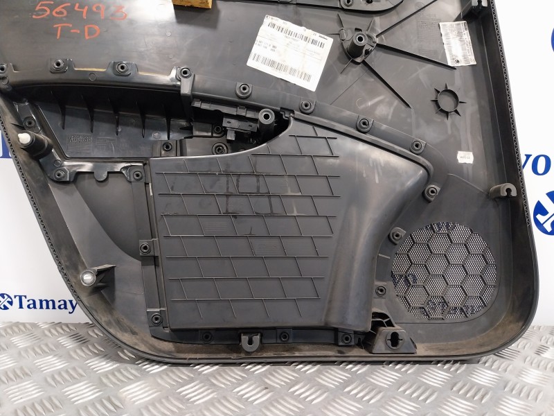 Recambio de guarnecido puerta trasera derecha para skoda rapid 1.6 tdi dpf referencia OEM IAM 5JH867024C  