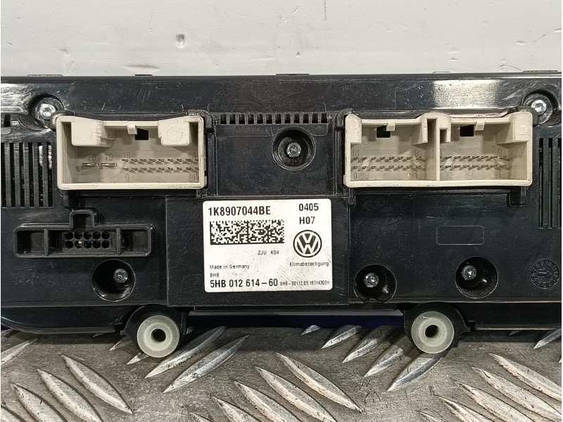 Recambio de mando climatizador para volkswagen caddy ocio referencia OEM IAM 5HB012614  1K8907044BE