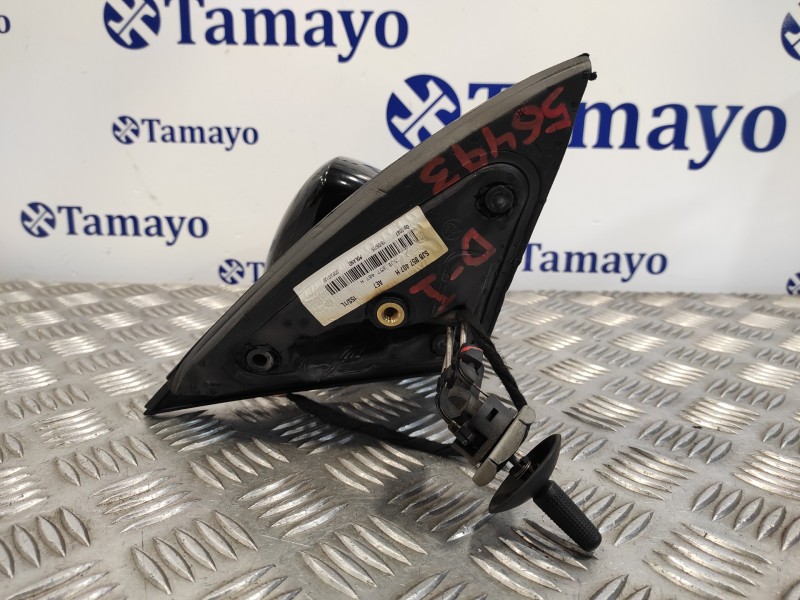 Recambio de retrovisor izquierdo para skoda rapid 1.6 tdi dpf referencia OEM IAM 5JB857407H  