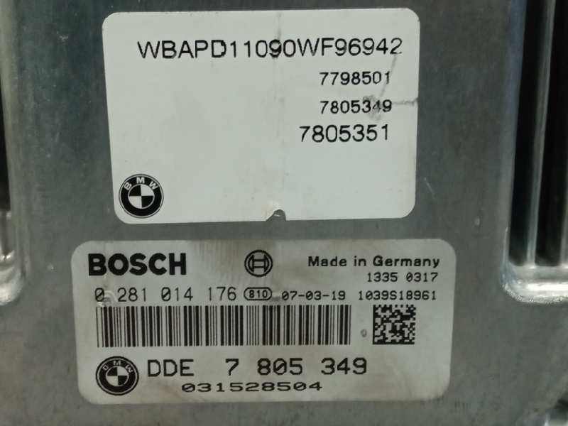 Recambio de centralita motor uce para bmw x3 (e83) referencia OEM IAM DDE7805349 7798501 0281014176