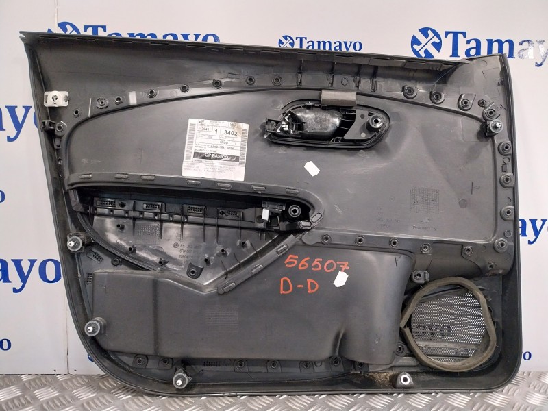 Recambio de guarnecido puerta delantera derecha para volkswagen polo (6c1) 1.0 referencia OEM IAM 6R4867012  6R4867012J