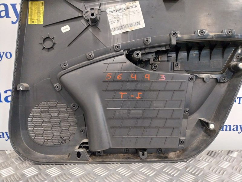 Recambio de guarnecido puerta trasera izquierda para skoda rapid 1.6 tdi dpf referencia OEM IAM 5JH867023C  