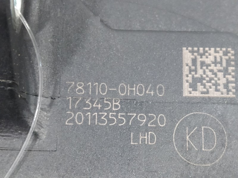 Recambio de potenciometro acelerador para toyota aygo 1.0 cat referencia OEM IAM 781100H040  