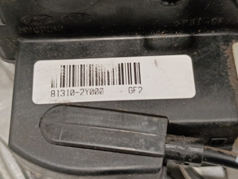 Recambio de cerradura puerta delantera izquierda para hyundai ix35 1.7 crdi cat referencia OEM IAM 813102Y000  