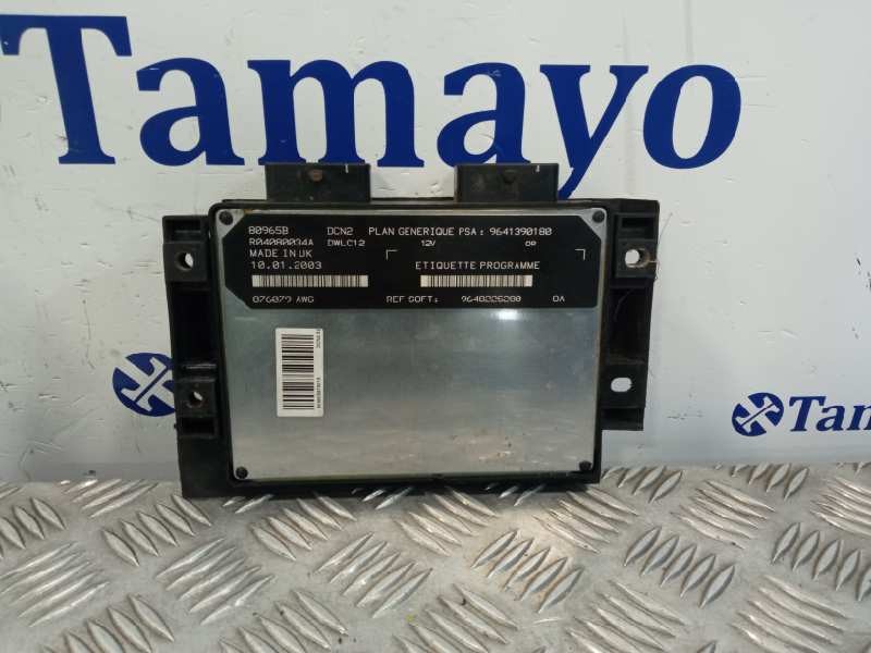 Recambio de centralita motor uce para citroën berlingo referencia OEM IAM 9648225280 R04080034A 80965B