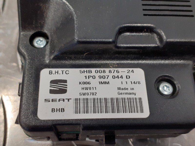 Recambio de mando climatizador para seat leon (1p1) referencia OEM IAM 1P0907044D  5HB00887624