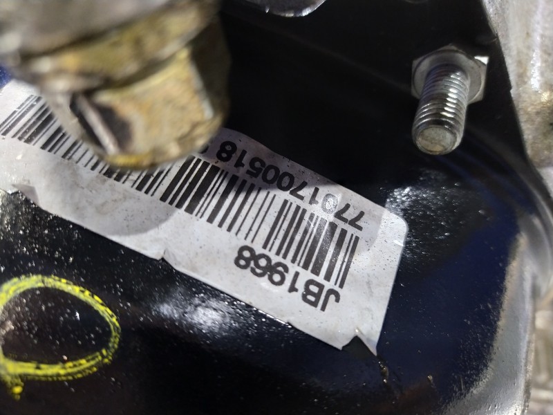 Recambio de caja cambios para renault clio ii fase i (b/cbo) 1.9 diesel referencia OEM IAM JB1968  