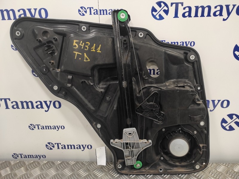 Recambio de elevalunas trasero derecho para volkswagen tiguan (5n1) 2.0 tdi referencia OEM IAM 5N0839730K 5N0839730K 5N0839462A