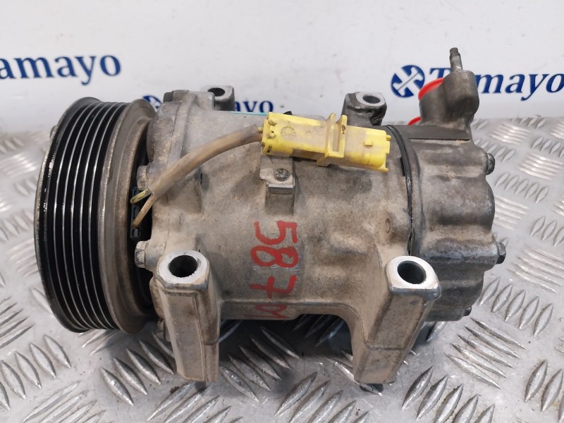 Recambio de compresor aire acondicionado para peugeot 206 berlina referencia OEM IAM 9646273880  SD6V121438F