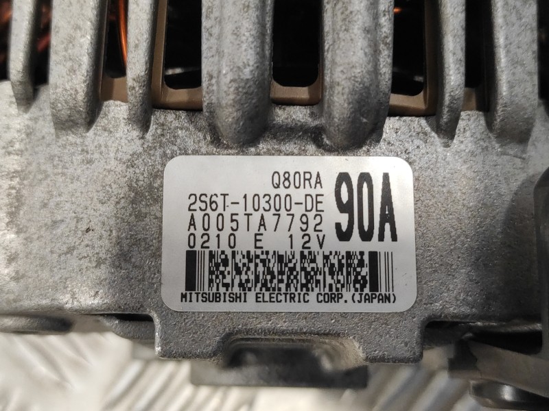 Recambio de alternador para ford fusion (cbk) 1.4 16v cat referencia OEM IAM 2S6T10300DE Q80RA A005TA7792