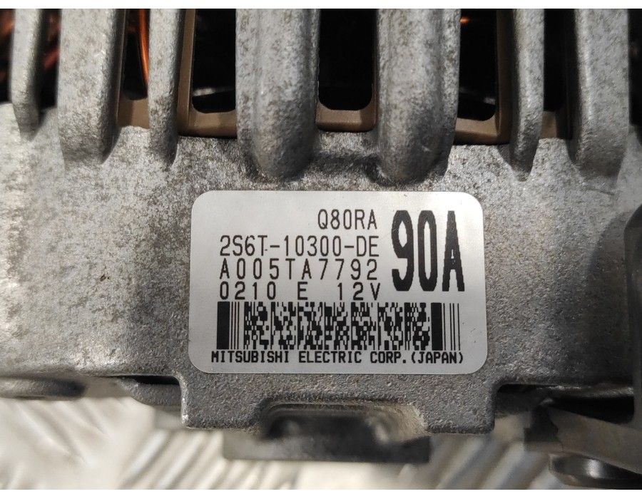 Recambio de alternador para ford fusion (cbk) 1.4 16v cat referencia OEM IAM 2S6T10300DE Q80RA A005TA7792