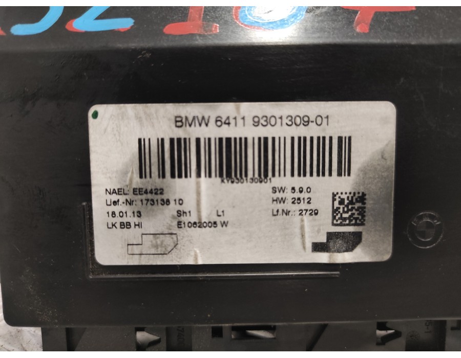 Recambio de modulo electronico para bmw serie 3 touring (f31) 2.0 turbodiesel referencia OEM IAM 6411930130901 17313810 EE4422