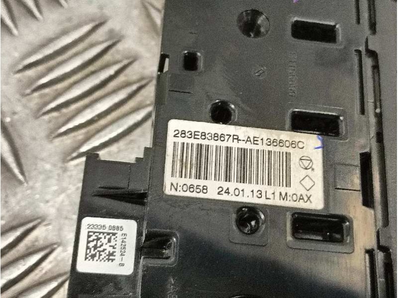 Recambio de warning para nissan interstar m1 fm referencia OEM IAM 283E83867R  AE136606C