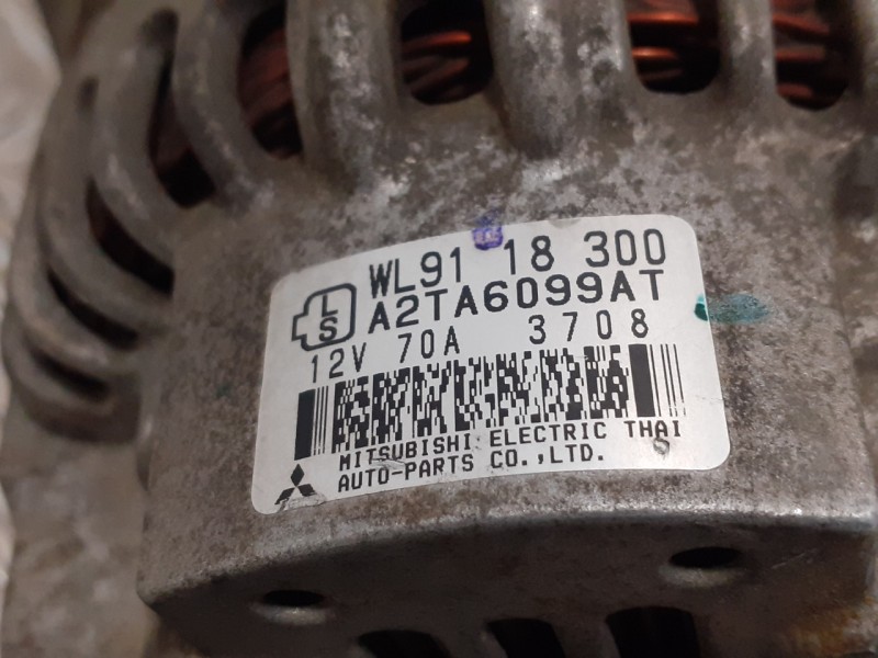 Recambio de alternador para ford ranger (er) 2.5 12v td cat referencia OEM IAM A2TA6099AT  WL9118300
