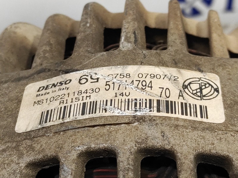 Recambio de alternador para fiat panda (169) 1.2 cat referencia OEM IAM MS1022118430 A115IM 51714794