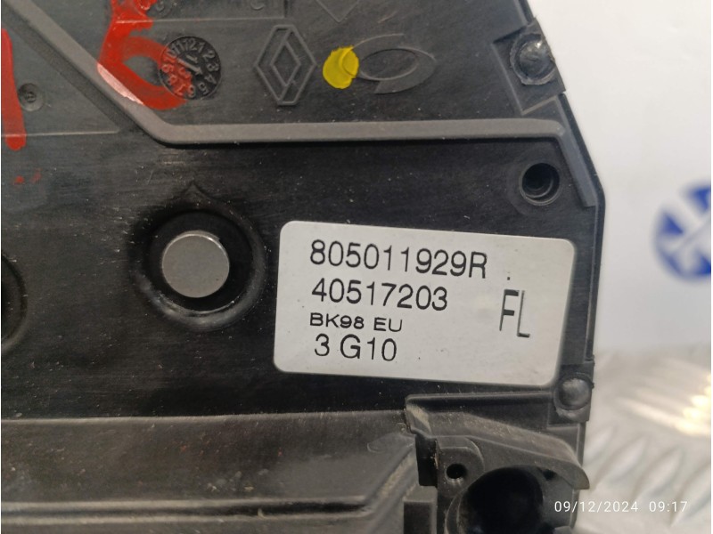 Recambio de cerradura puerta delantera izquierda para renault clio iv referencia OEM IAM 805011929R BK98 40517203