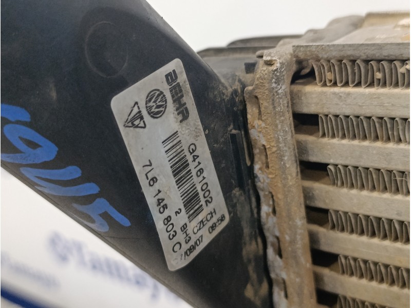 Recambio de intercooler para volkswagen touareg (7l6) 2.5 tdi dpf referencia OEM IAM 7L6145803C  G4161002