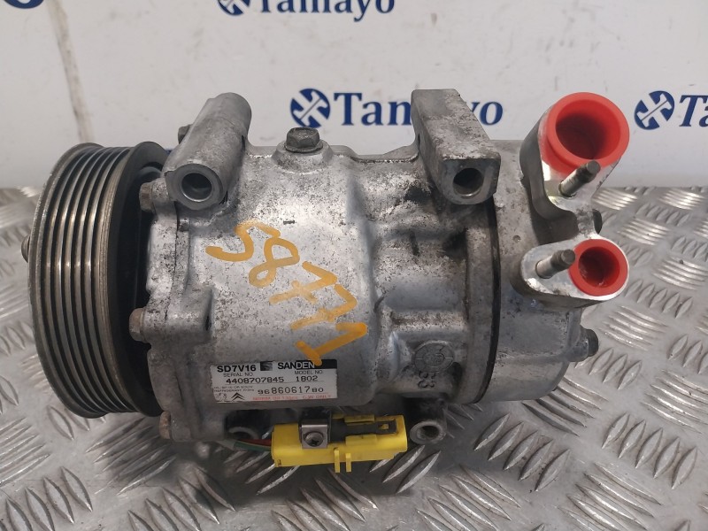 Recambio de compresor aire acondicionado para citroën xsara picasso referencia OEM IAM 9686061780  SD7V161802