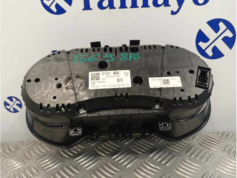 Recambio de cuadro instrumentos para seat leon (5f1) 1.6 tdi referencia OEM IAM 5F0920860J A2C53427456 A2C85375500