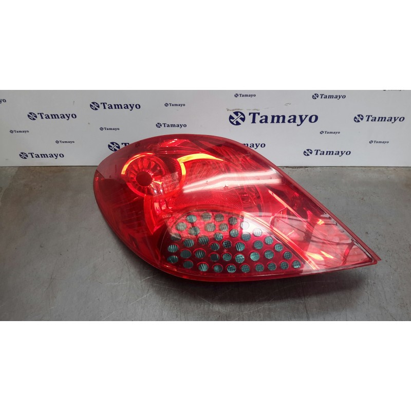 Recambio de piloto trasero izquierdo para peugeot 207 1.6 16v turbo cat (5fx / ep6dt) referencia OEM IAM 9649986680  
