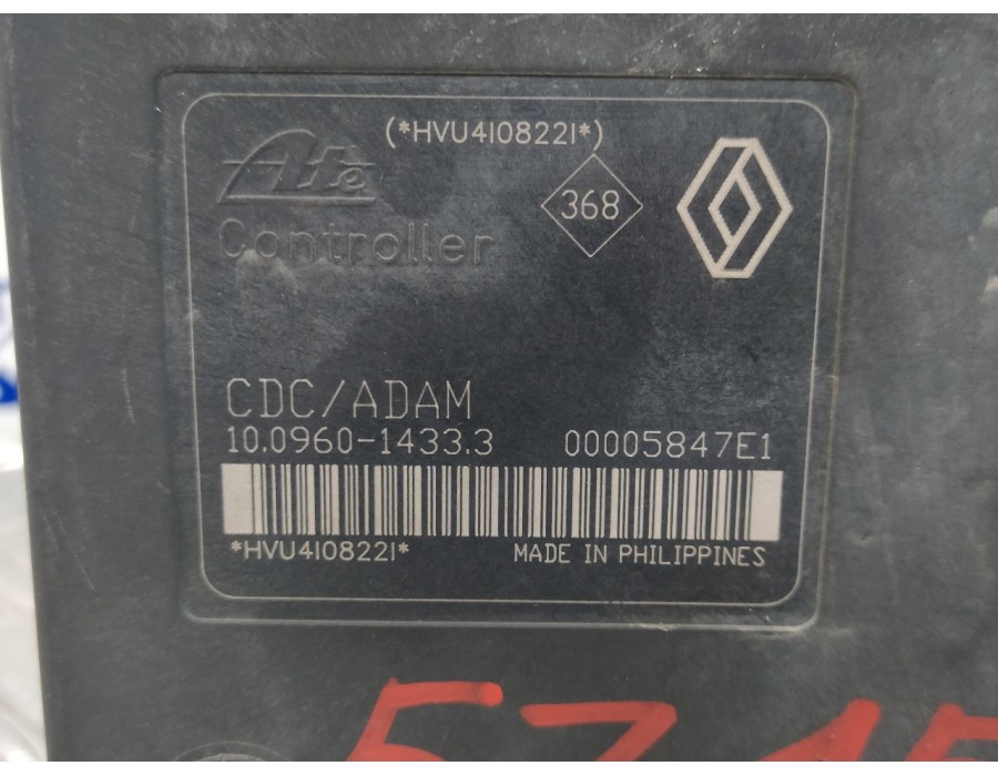 Recambio de abs para renault laguna ii grandtour (kg0) 2.2 dci turbodiesel referencia OEM IAM 8200159837E 10096014333 1002060168