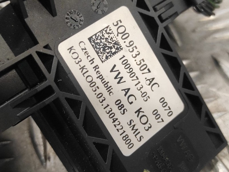 Recambio de mando multifuncion para seat leon (5f1) 1.6 tdi referencia OEM IAM 5Q0953507AC 5Q0953513R 1009071305