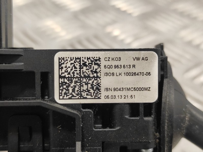 Recambio de mando multifuncion para seat leon (5f1) 1.6 tdi referencia OEM IAM 5Q0953507AC 5Q0953513R 1009071305