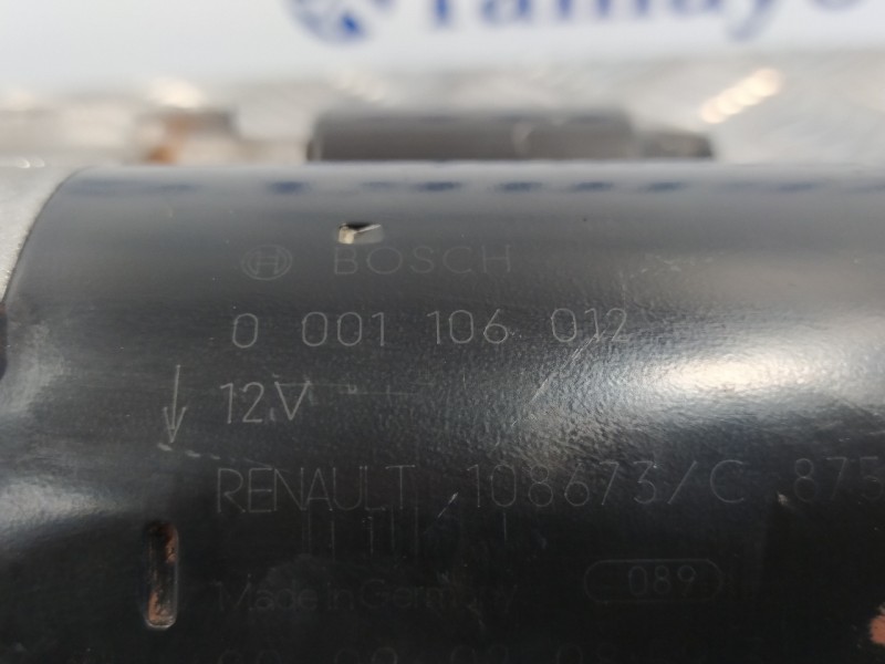 Recambio de motor arranque para renault scenic (ja..) 2.0 16v cat (f4r) referencia OEM IAM 0001106012  875450