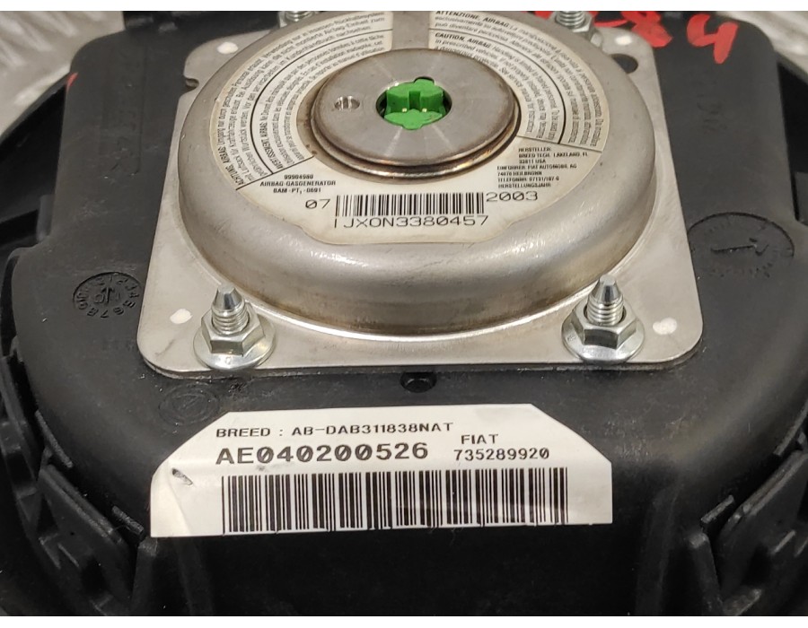 Recambio de airbag delantero izquierdo para alfa romeo 147 (190) 1.6 16v cat referencia OEM IAM 735289920  DAB311838NAT
