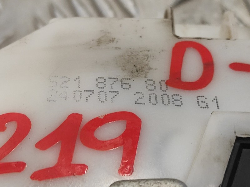 Recambio de cerradura puerta delantera izquierda para citroën c2 1.1 referencia OEM IAM 52187680  