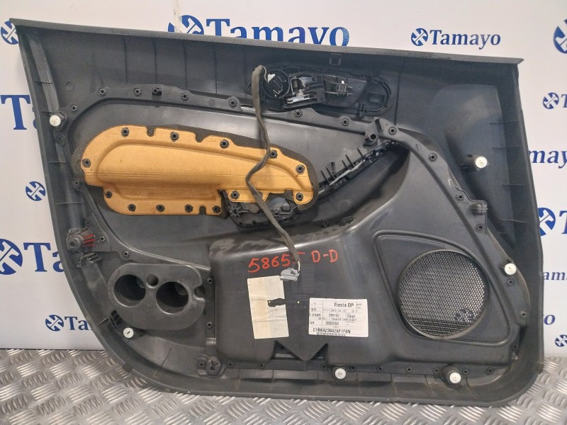 Recambio de guarnecido puerta delantera derecha para ford fiesta (ccn) referencia OEM IAM SD05261163363X  C1BBA23942A
