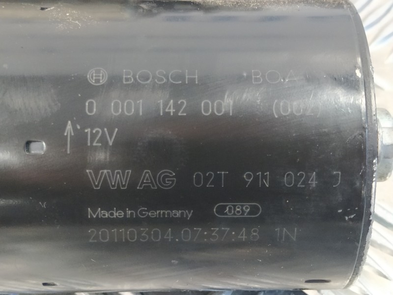 Recambio de motor arranque para audi a1 (8x) 1.2 16v tfsi referencia OEM IAM 0001142001  