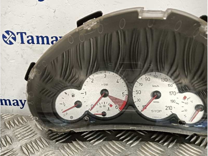 Recambio de cuadro instrumentos para peugeot 206 berlina 2.0 hdi cat referencia OEM IAM 9651740480 555000301203 6105FA