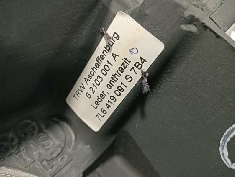Recambio de volante para volkswagen touareg (7l6) 2.5 tdi dpf referencia OEM IAM 7L6419091S7B4  62103001A