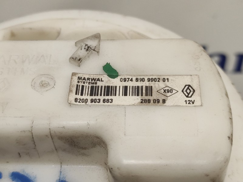 Recambio de aforador para dacia sandero 1.6 cat referencia OEM IAM 8200903683  0974690990201