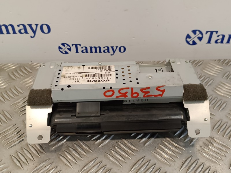 Recambio de pantalla gps para volvo s40 berlina 1.6 diesel cat referencia OEM IAM 312854801  