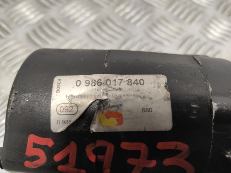 Recambio de motor arranque para renault clio ii fase i (b/cbo) 1.2 referencia OEM IAM 0986017840  