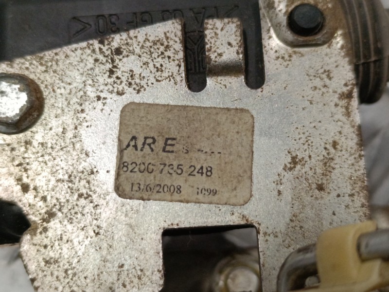 Recambio de cerradura puerta trasera izquierda para dacia sandero 1.4 cat referencia OEM IAM 8200735248  