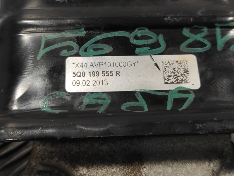 Recambio de soporte motor izquierdo para seat leon (5f1) 1.6 tdi referencia OEM IAM 5Q0199555R  