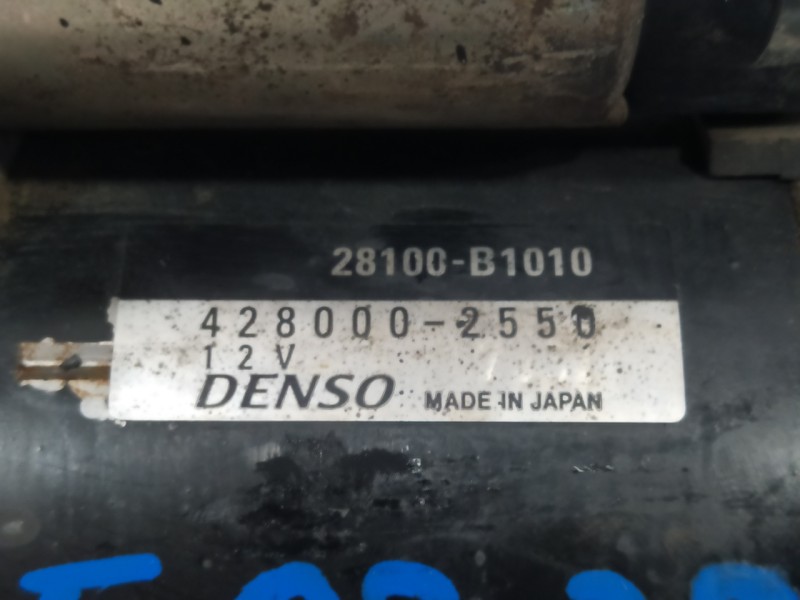 Recambio de motor arranque para subaru justy j13 1.0 referencia OEM IAM 28100B1010  4280002550