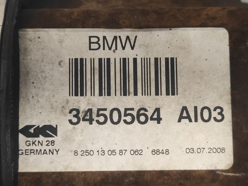 Recambio de transmision delantera derecha para bmw x3 (e83) 2.0 turbodiesel cat referencia OEM IAM 3450564AI03  8250130587