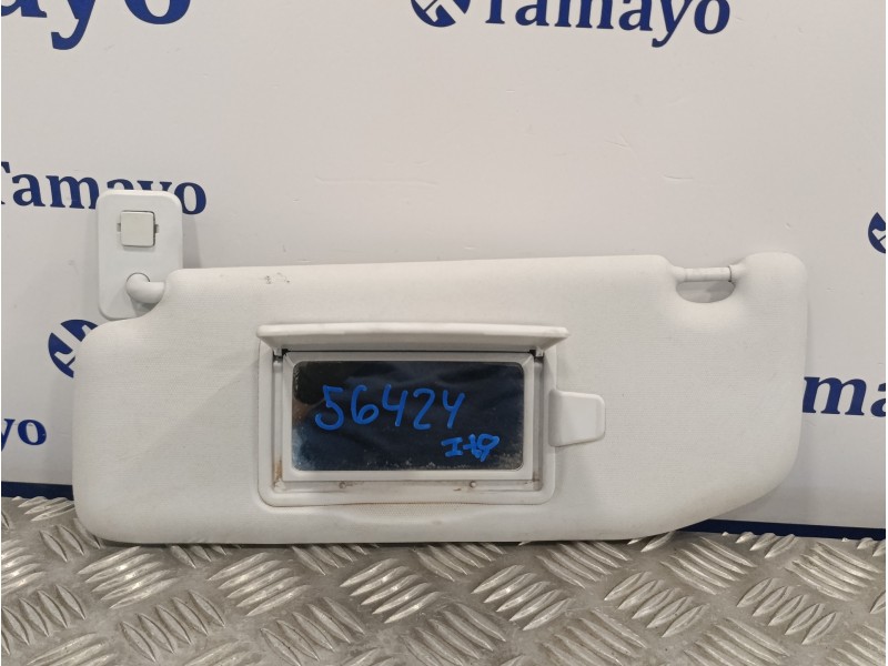 Recambio de parasol izquierdo para peugeot 208 1.2 12v e-vti referencia OEM IAM   