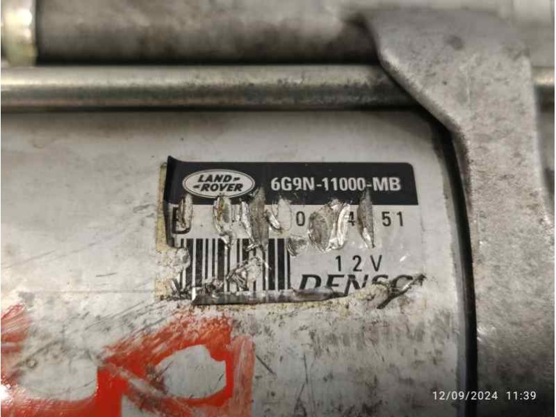 Recambio de motor arranque para land rover freelander (lr2) 2.2 td4 cat referencia OEM IAM 6G9N11000MB  