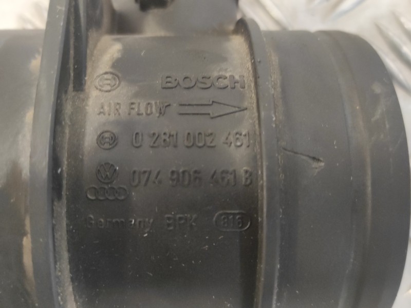 Recambio de caudalimetro para volkswagen touareg (7la) 2.5 tdi referencia OEM IAM 0281002461  074906461B