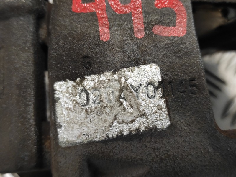 Recambio de pinza freno delantera derecha para peugeot 207 cc 1.6 16v referencia OEM IAM 9658300280  0204Y01145