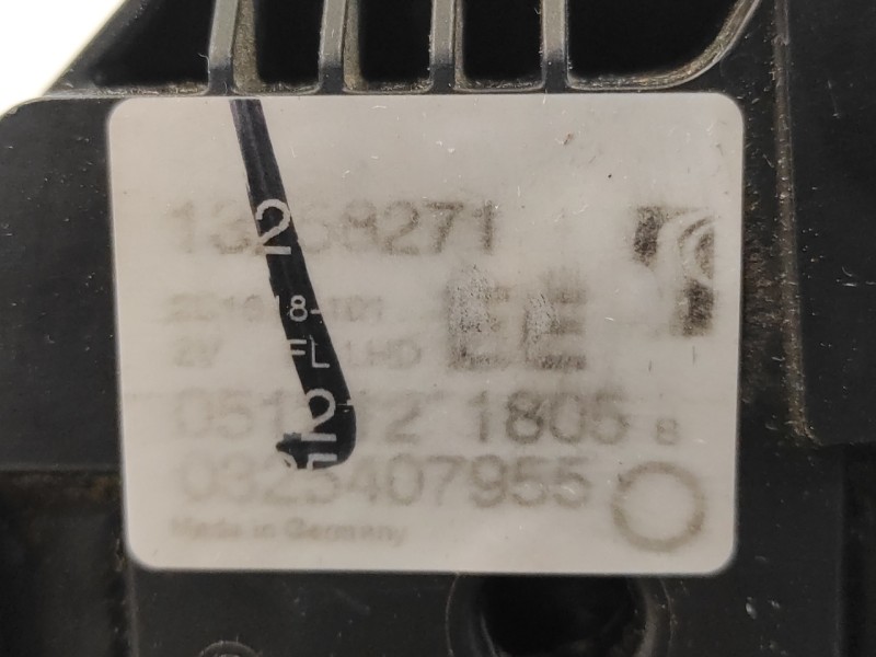 Recambio de cerradura puerta delantera izquierda para opel meriva b 1.7 16v cdti referencia OEM IAM 13258271  