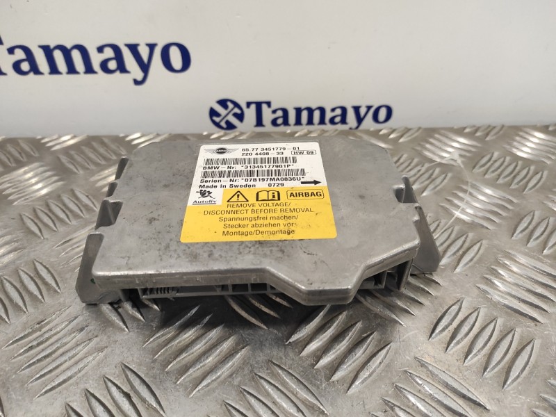 Recambio de centralita airbag para mini mini (r56) 1.4 16v cat referencia OEM IAM 6577345177901  