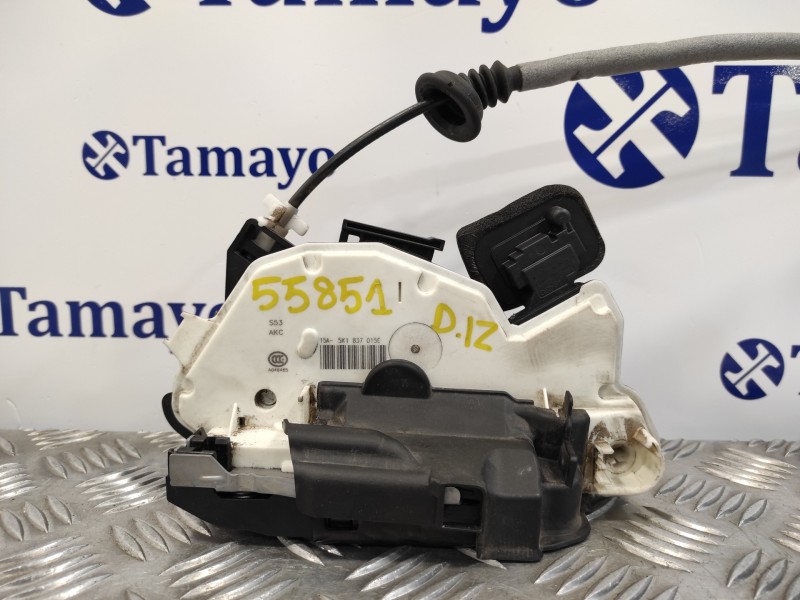 Recambio de cerradura puerta delantera izquierda para volkswagen polo (6r1) 1.4 tdi referencia OEM IAM 5K1837015E  