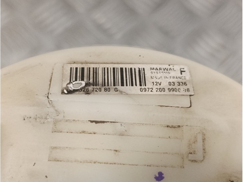 Recambio de aforador para peugeot 307 berlina (s2) 1.6 16v cat referencia OEM IAM 9632672080G  0972200990008